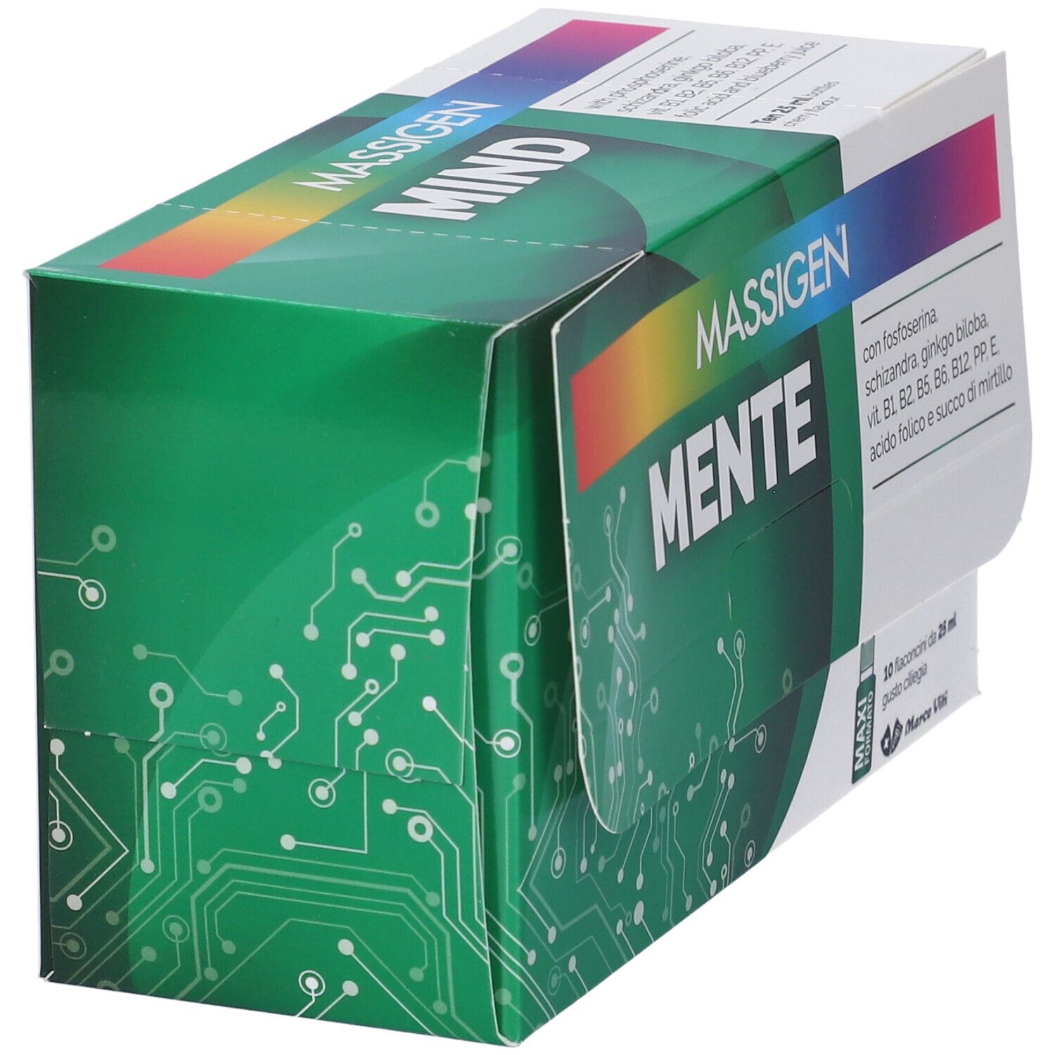 Massigen Mente 10Fl 25Ml 250 ml Lösung zum Einnehmen