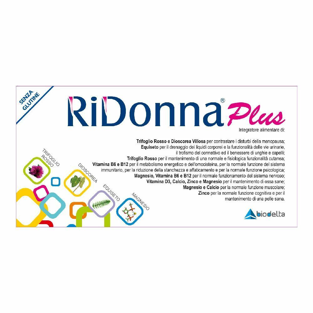 Image of Biodelta RiDonna Plus Compresse