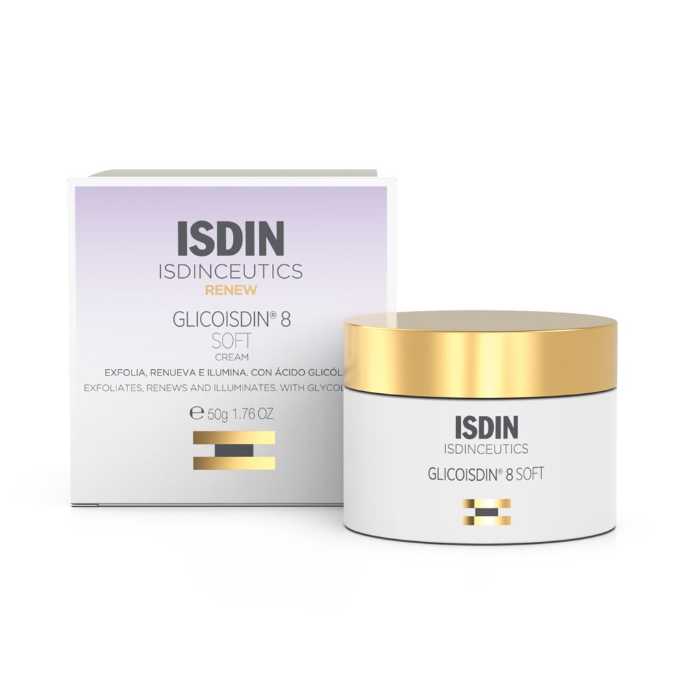 ISDIN Isdinceutics Glicoisdin 8 50G - Crema Viso Effetto Peeling