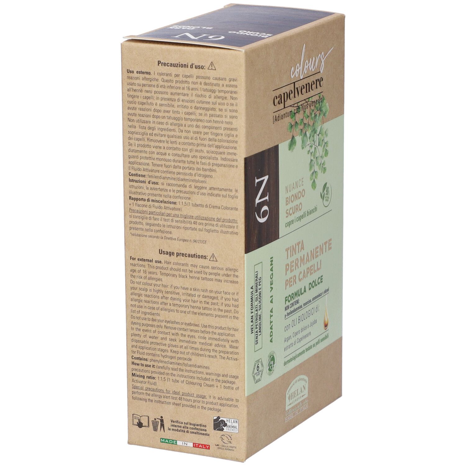 Helan CAPELVENERE COLOURS 6N Biondo Scuro Tintura view 2