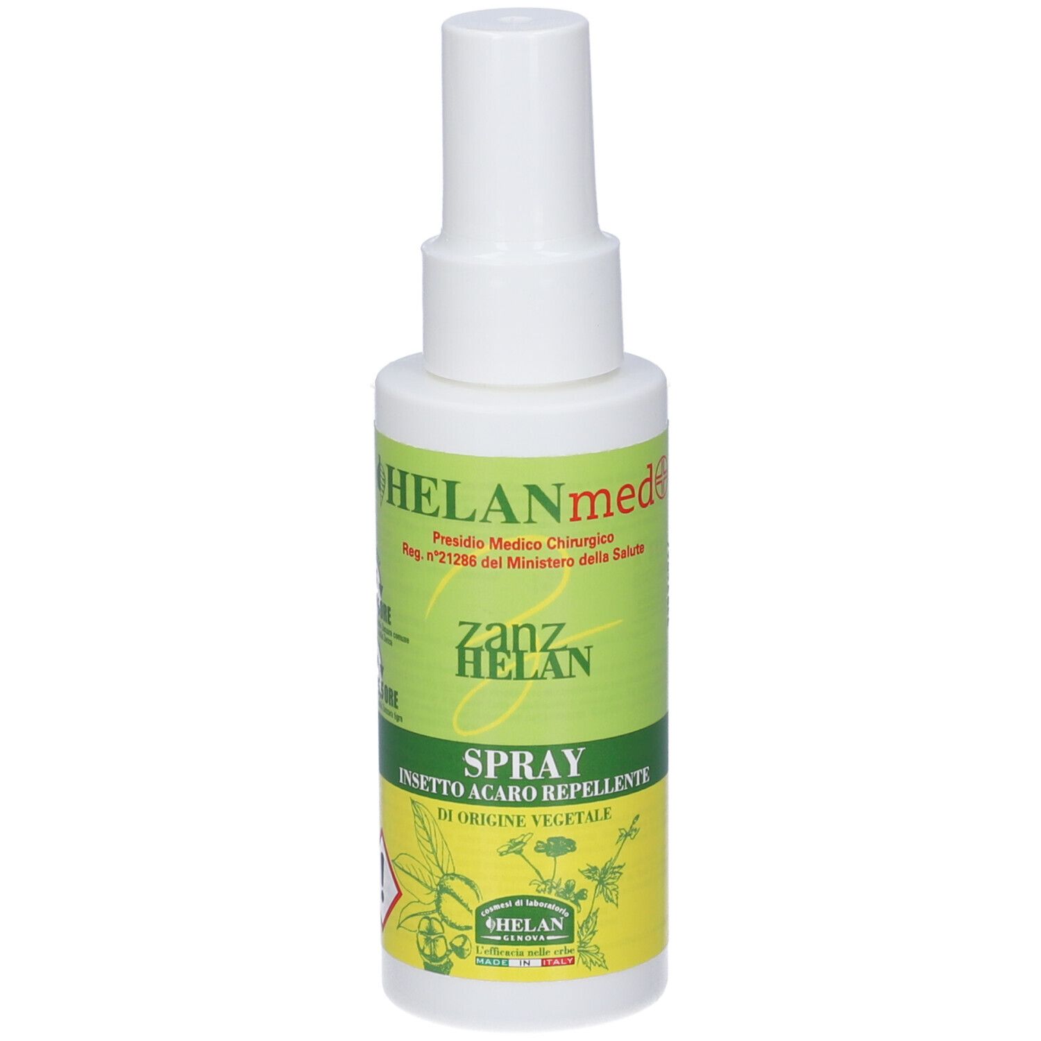 Helan Zanzhelan Spray Insetto Acaro Repellente 100 Ml - Immagine 5