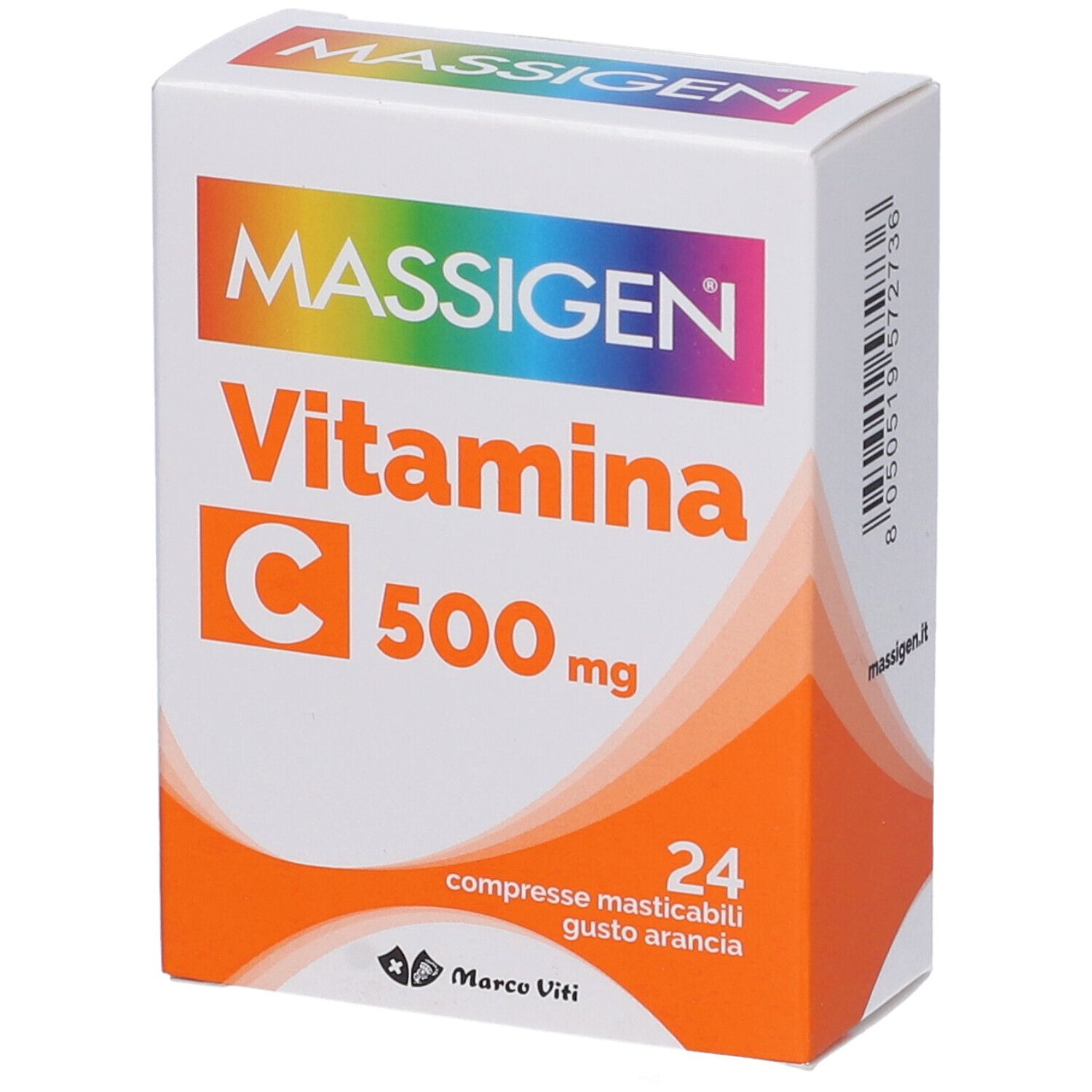 Massigen C Viti 500Mg 24Cpr 36 g Kautabletten