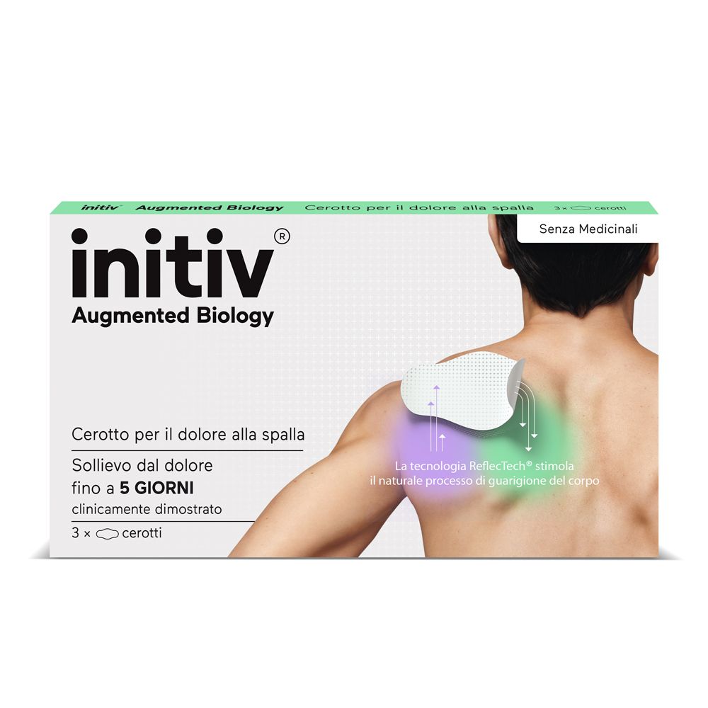 Initiv Cerotti Spalla, Dolori Muscolari da lievi a moderati, senza Medicinali (3 cerotti)