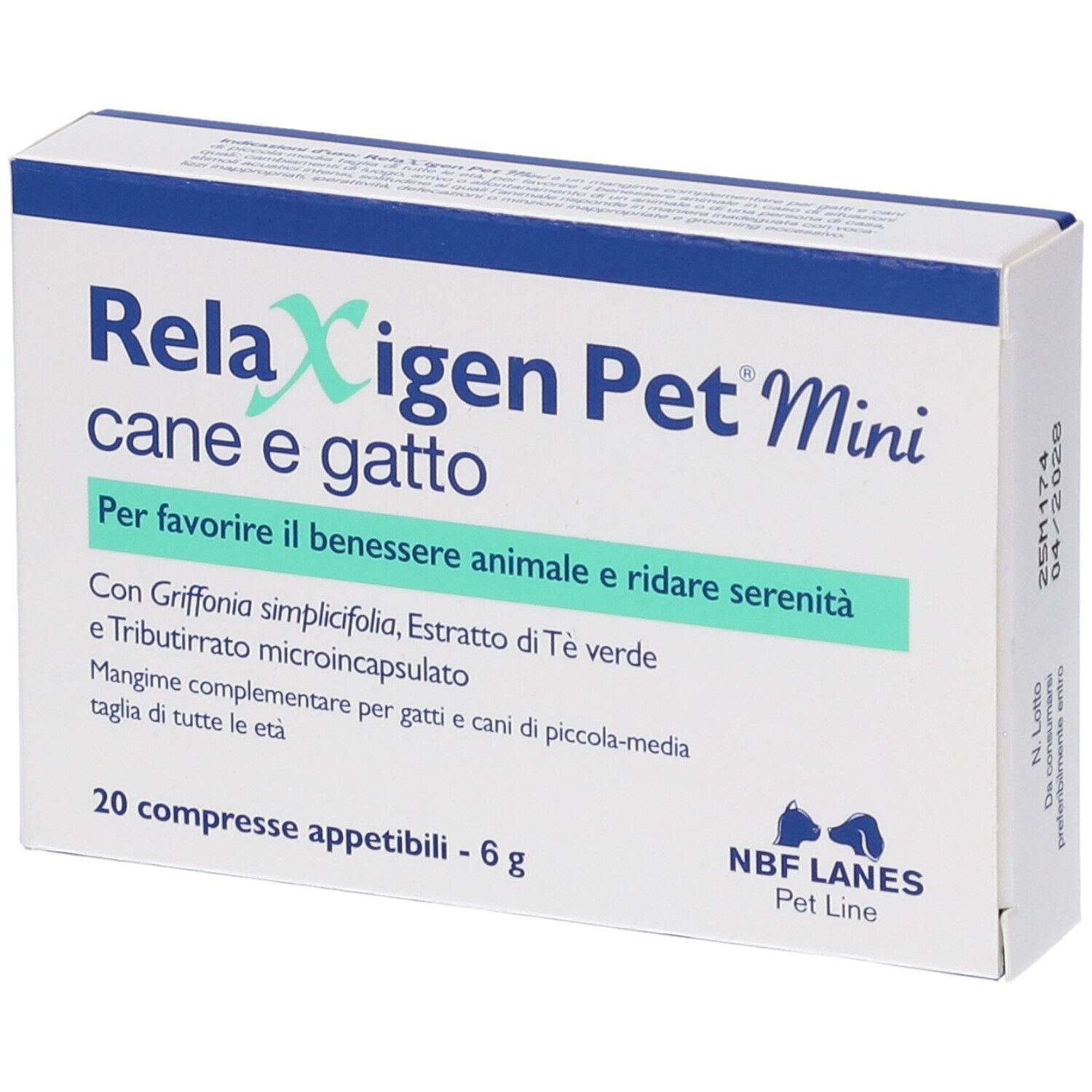 Relaxigen PET Mini 20Cpr 20 St Tabletten