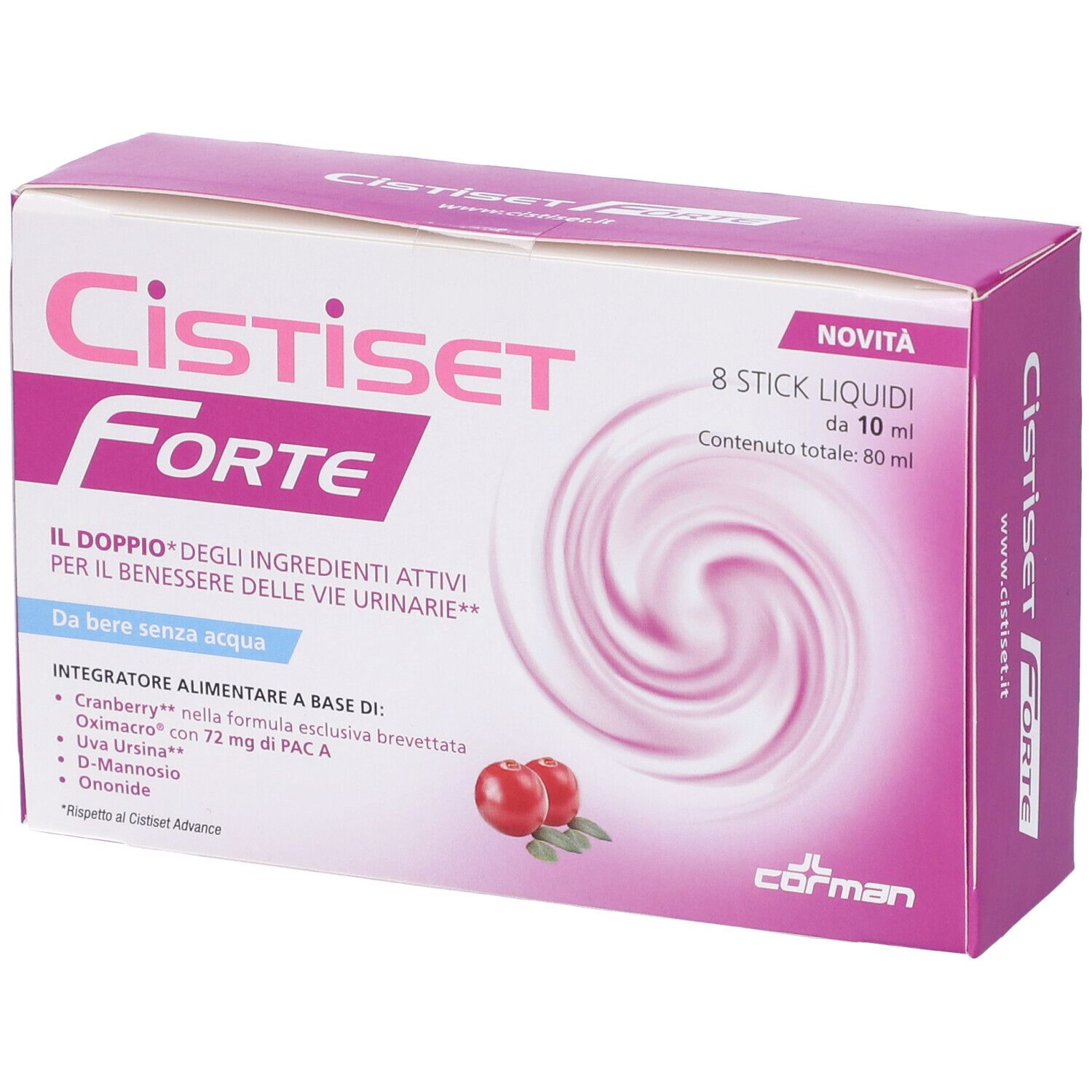 Cistiset Forte 8Stick 10Ml 8x10 ml Stifte
