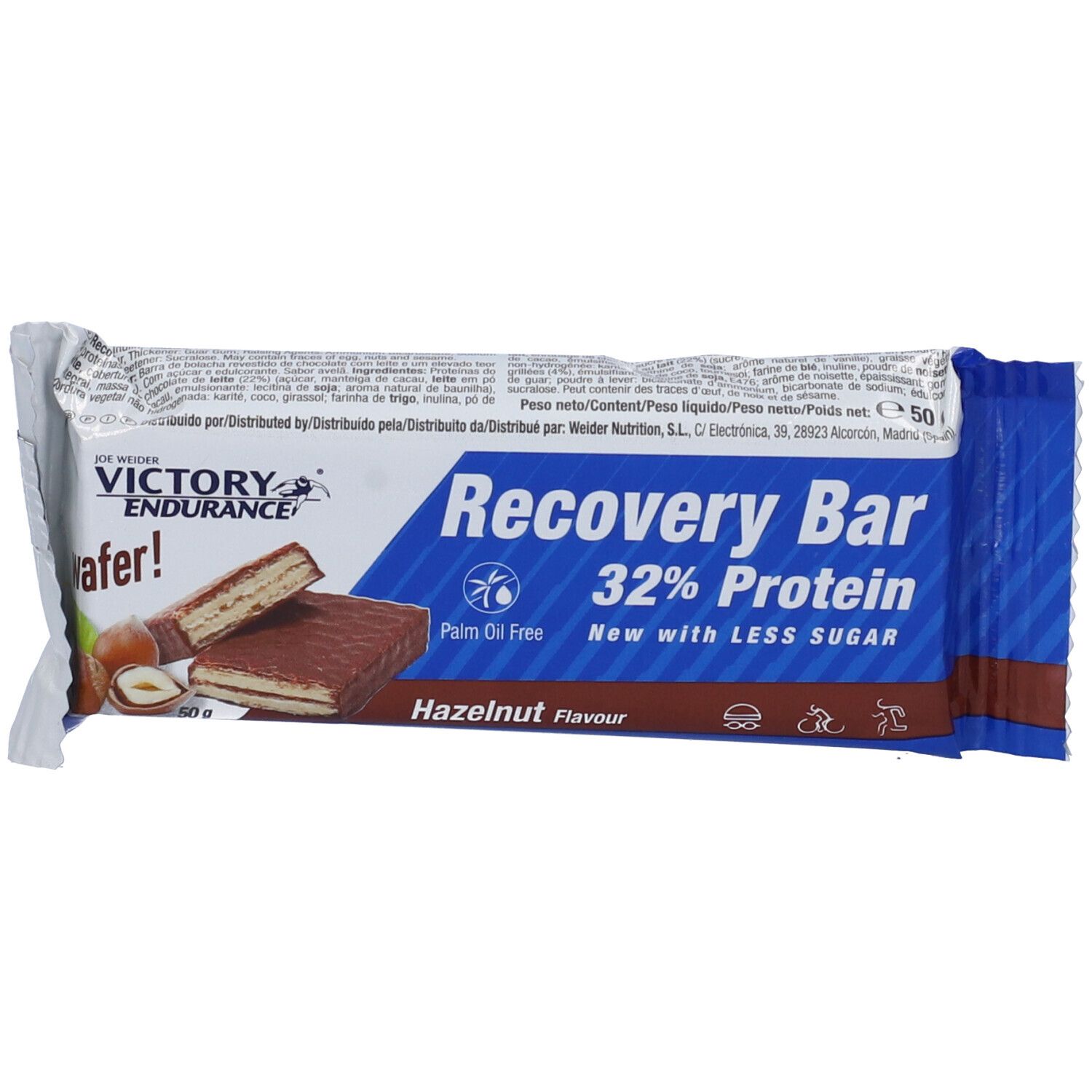 Victory Endurance Recovery Bar Nocciola