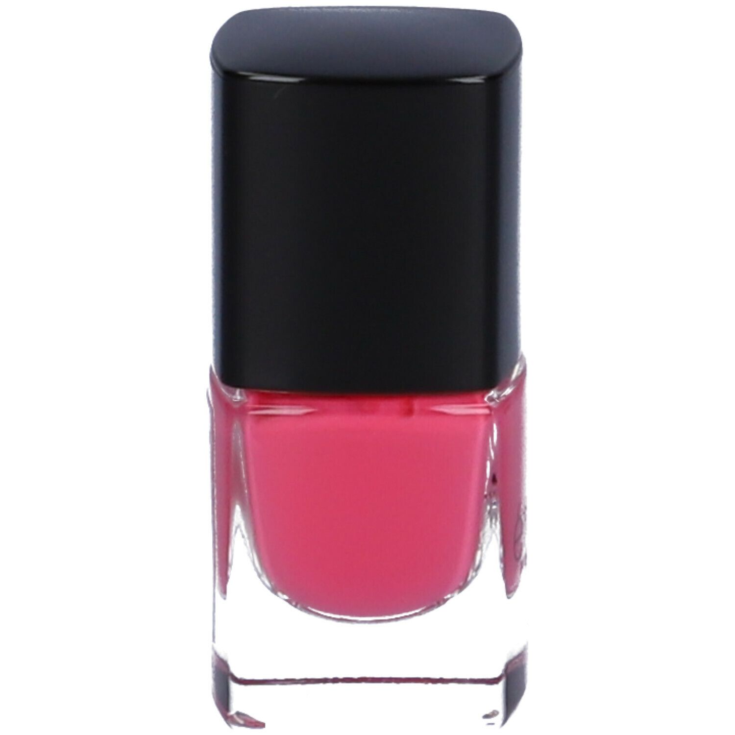 Flacone di smalto con tappo nero. Smalto rosa. Scritta: étoile by ROUGJ.