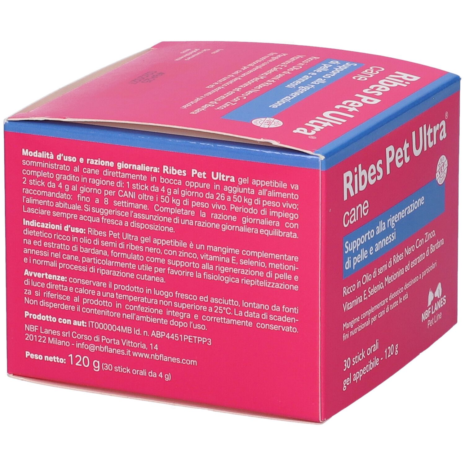 Ribes Pet Ultra cane, 30 stick pack, 120g.