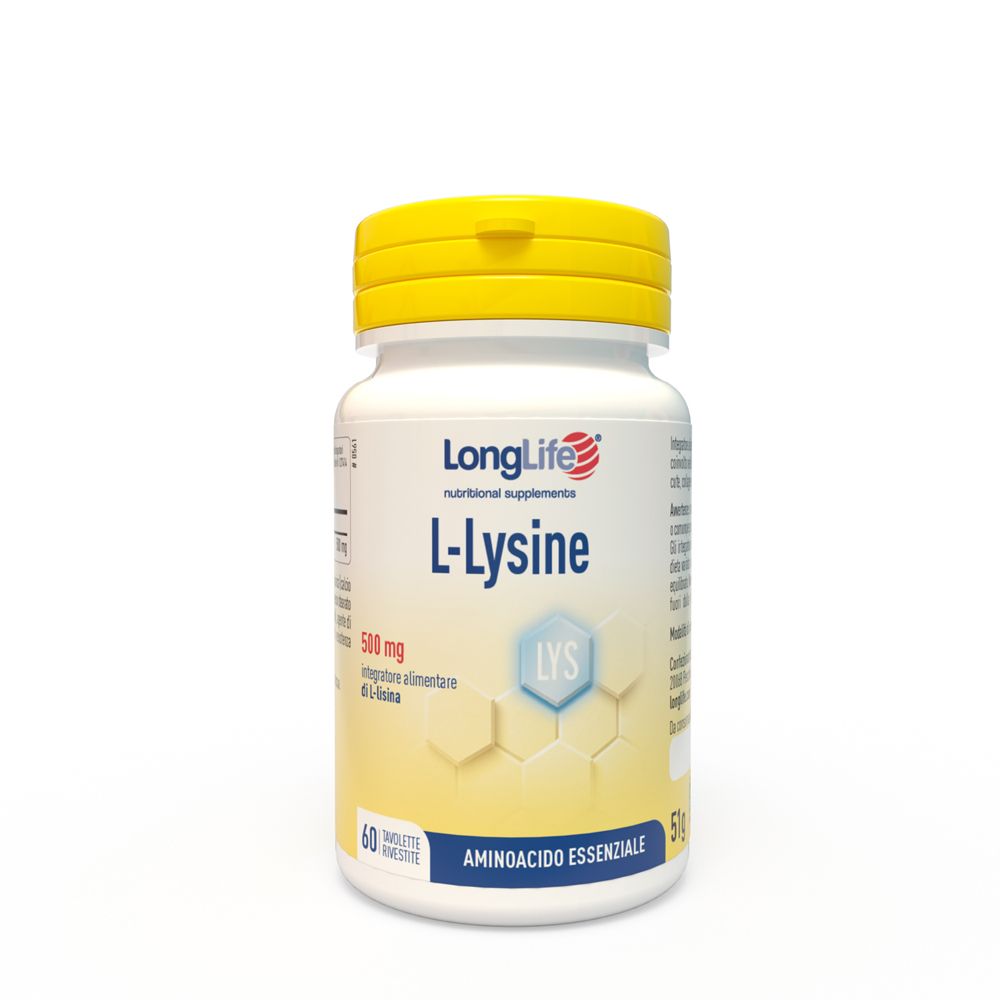 Image of Longlife L-Lysine 500Mg 60Tav