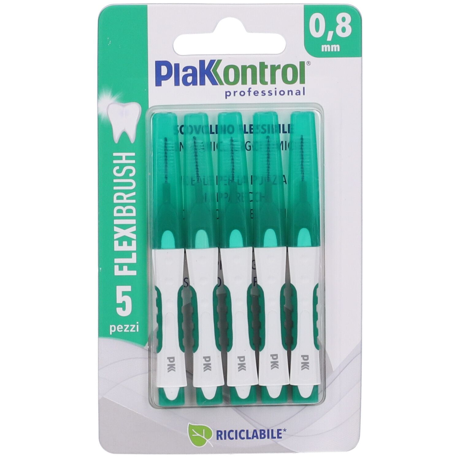Plakkontrol Flexibrush Scovolini Interdentali 0,8