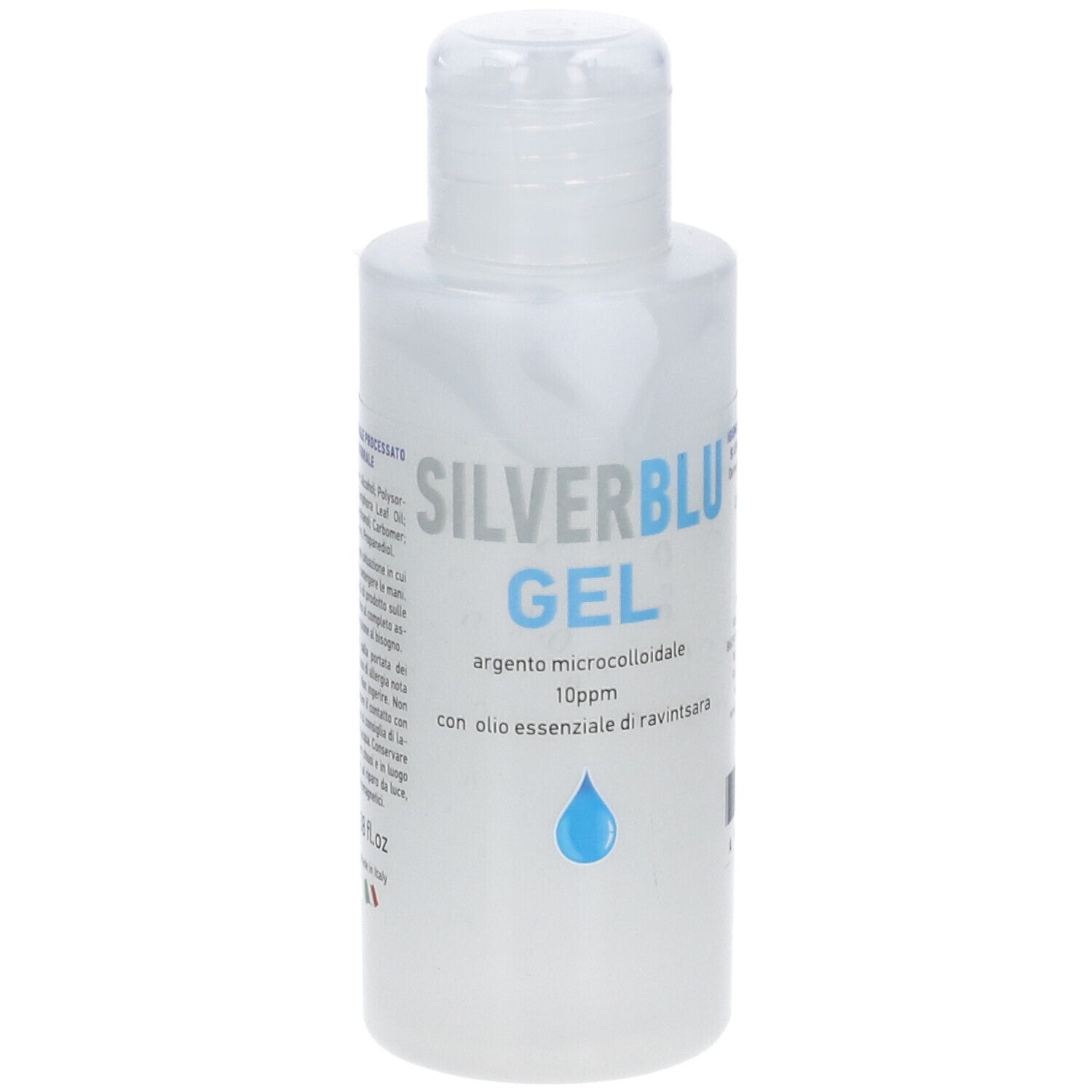Silver Blu Gel Igienizzante Mani 100 Ml