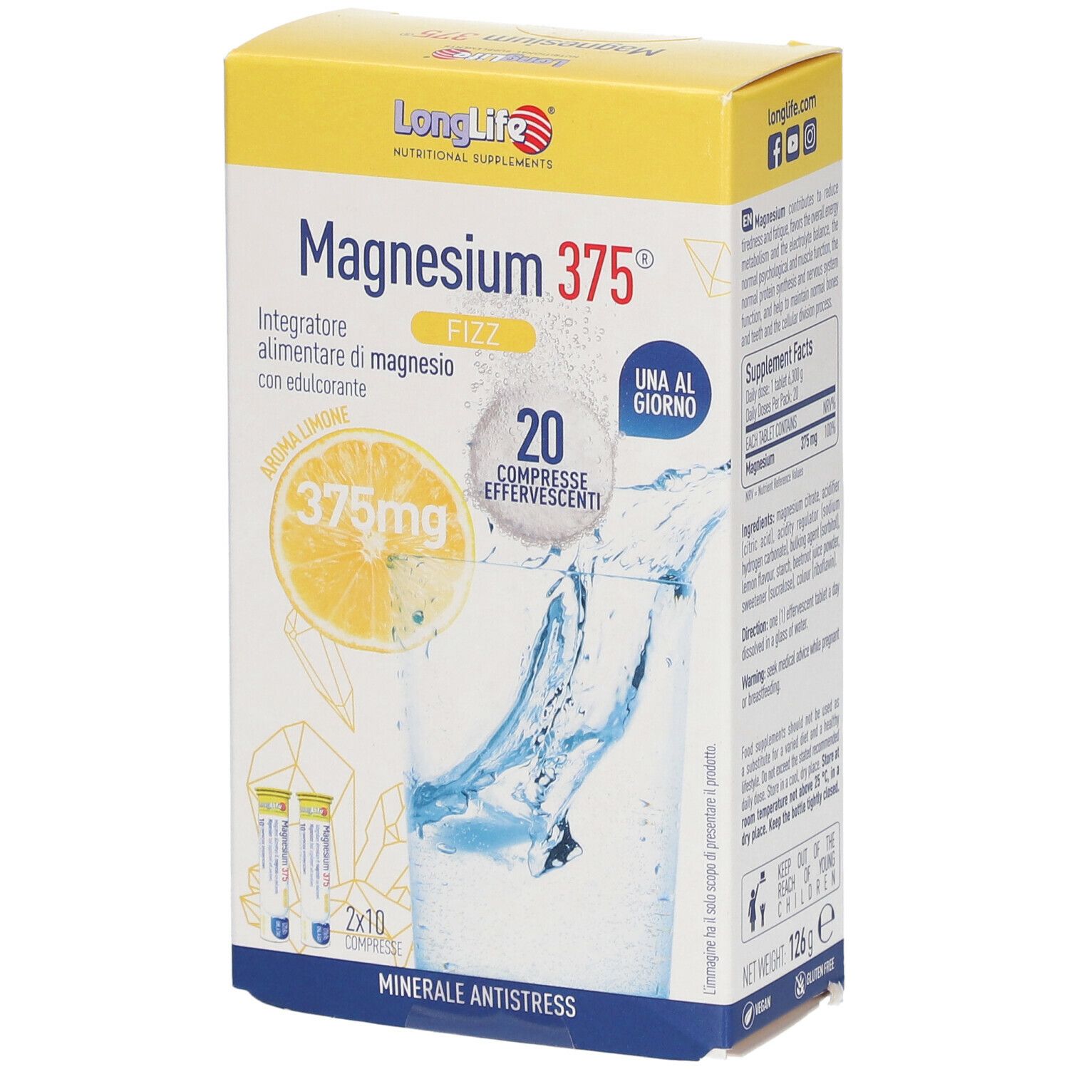 Image of LongLife® Magnesium 375® Fizz