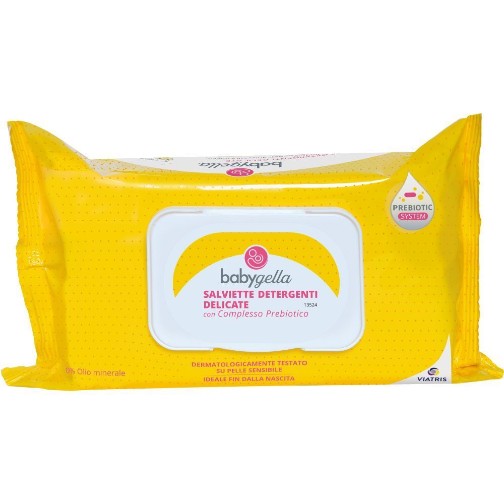 Babygella Salviettine Detergenti Delicate con Complesso Prebiotico 1 p