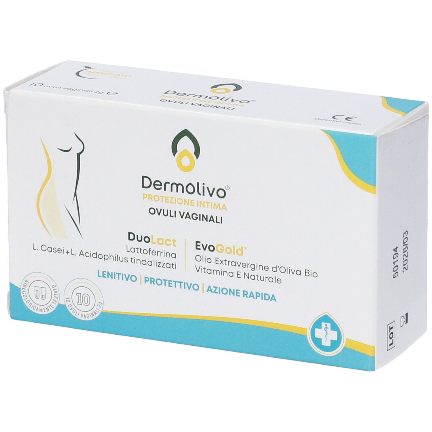 Dermolivo ovuli vaginali 10pz - Immagine 7