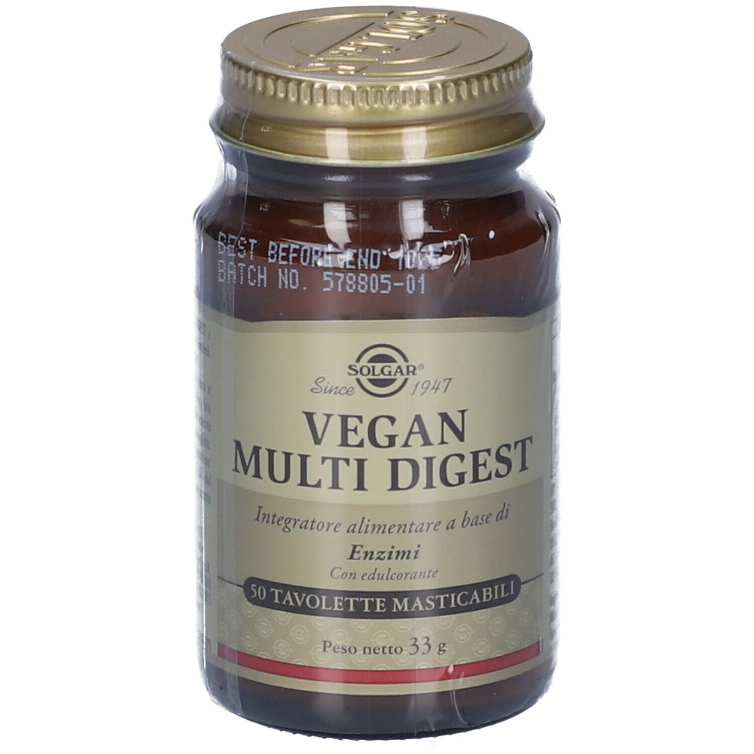 Solgan Vegan Multi Digest Tavolette Masticabili
