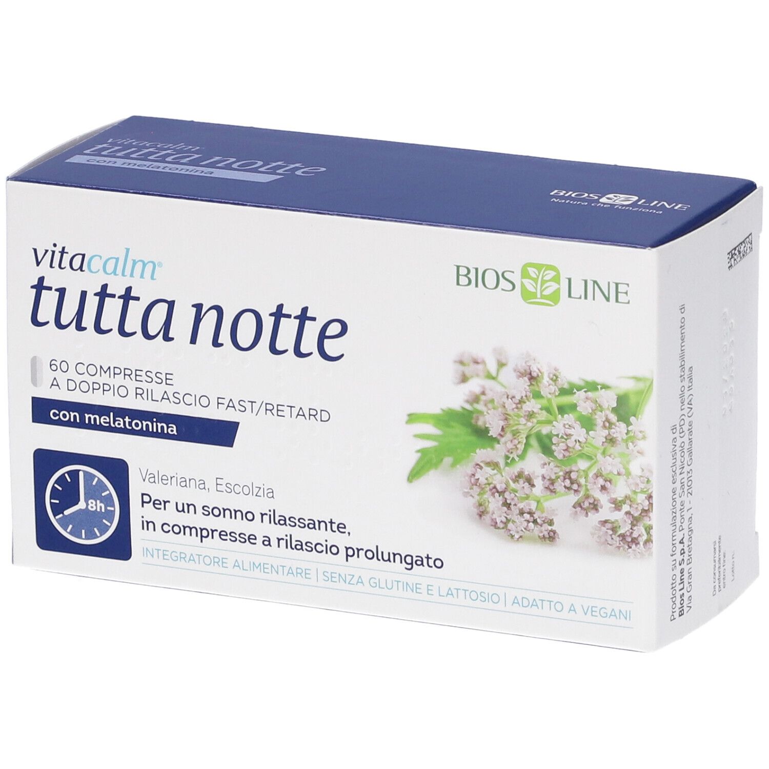 Vitacalm Tutta Notte MEL 60Cpr 1 St Tabletten