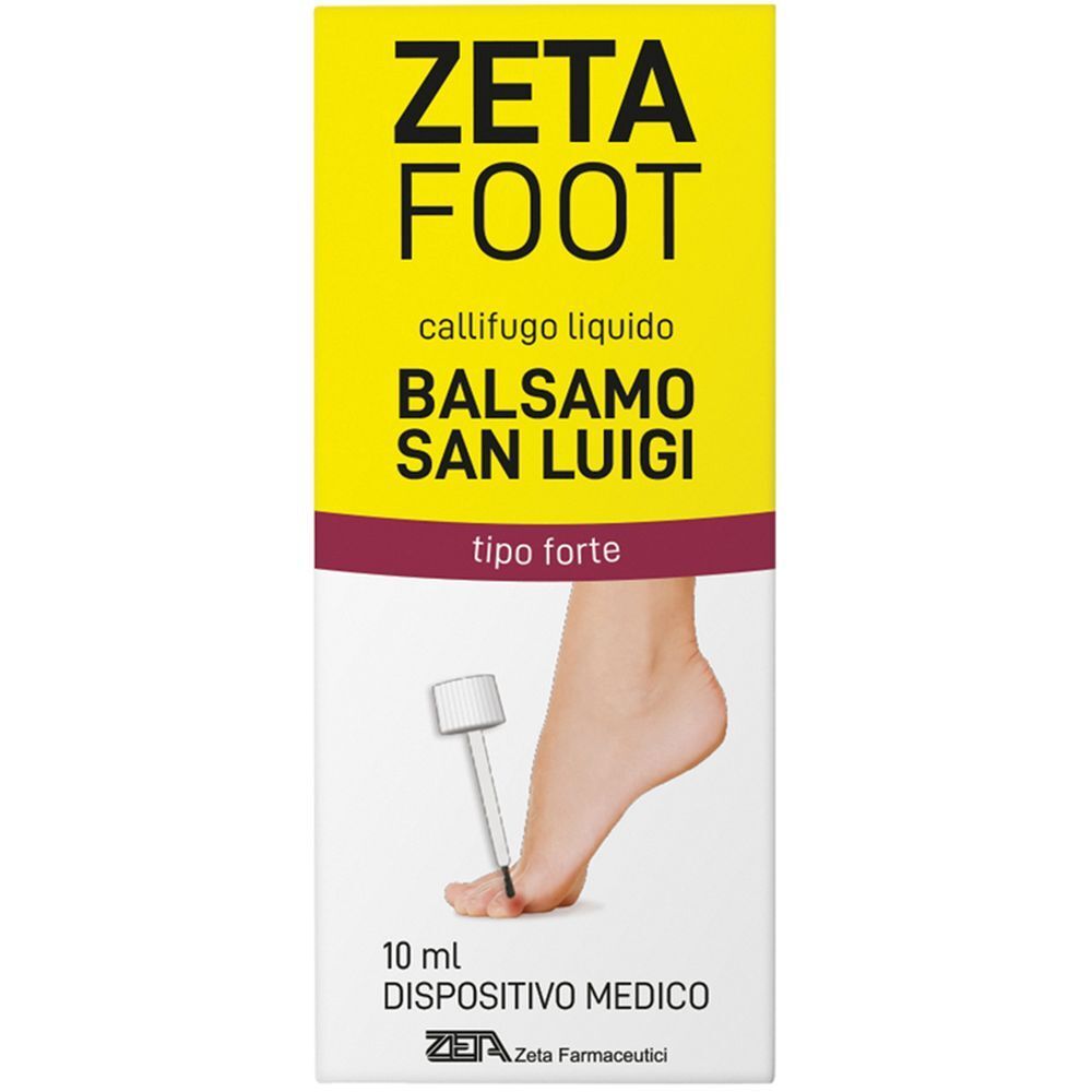 ZetaFoot Callifugo Liquido Balsamo San Luigi