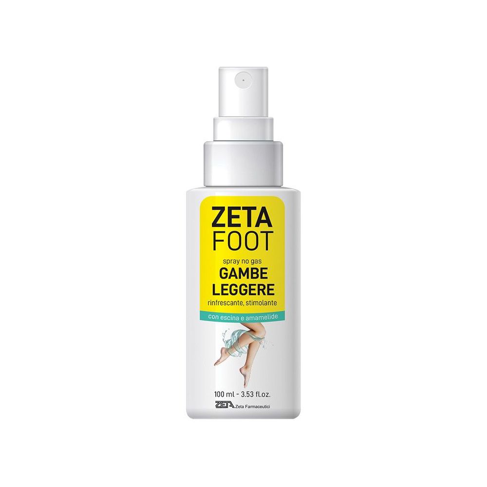 Zetafoot Spray No Gas Gambe Leggere 100 Ml ml