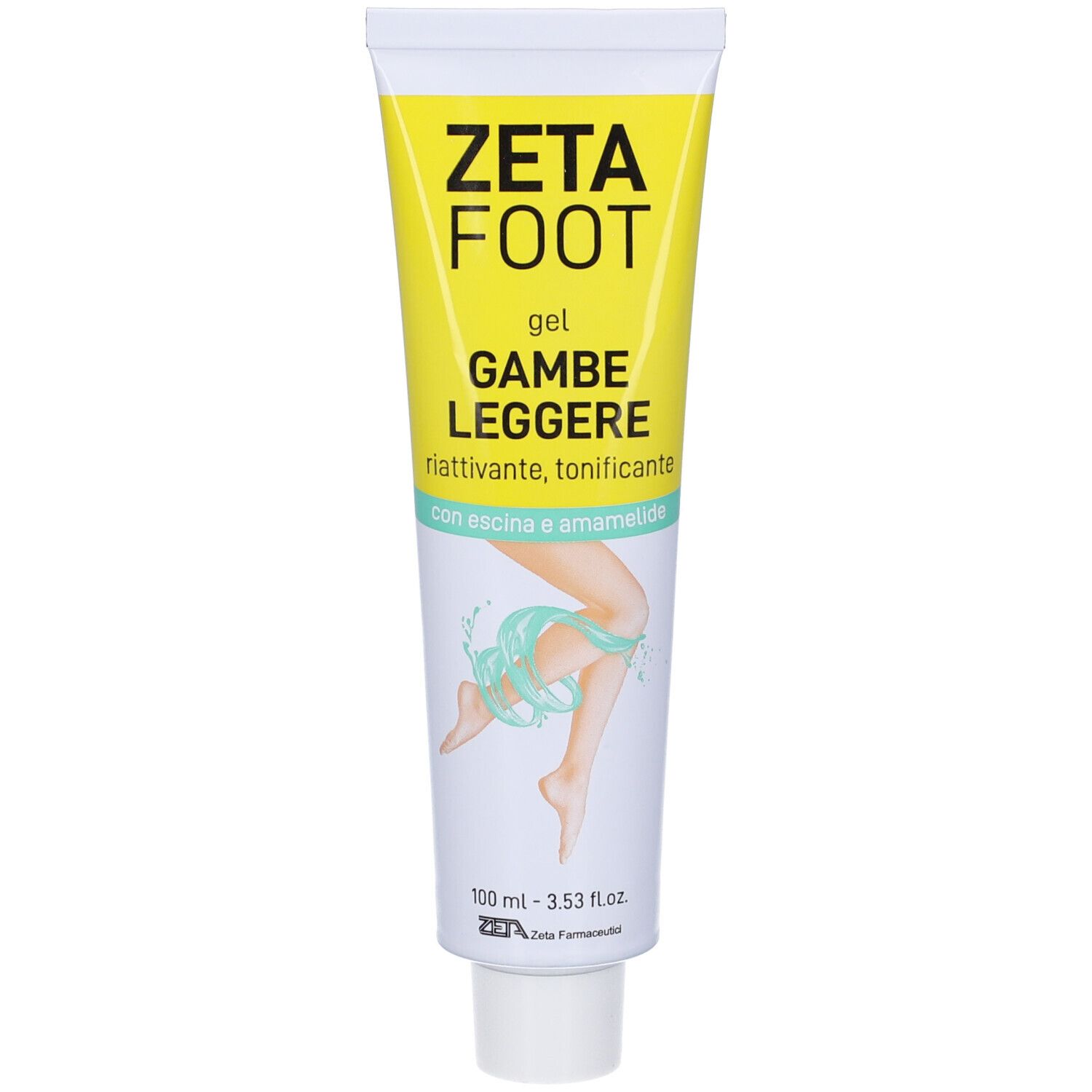 Zetafoot Gel Gambe Leggere 100 Ml - Risparmia Il 10% Con Codice: Zeta1026 Ml