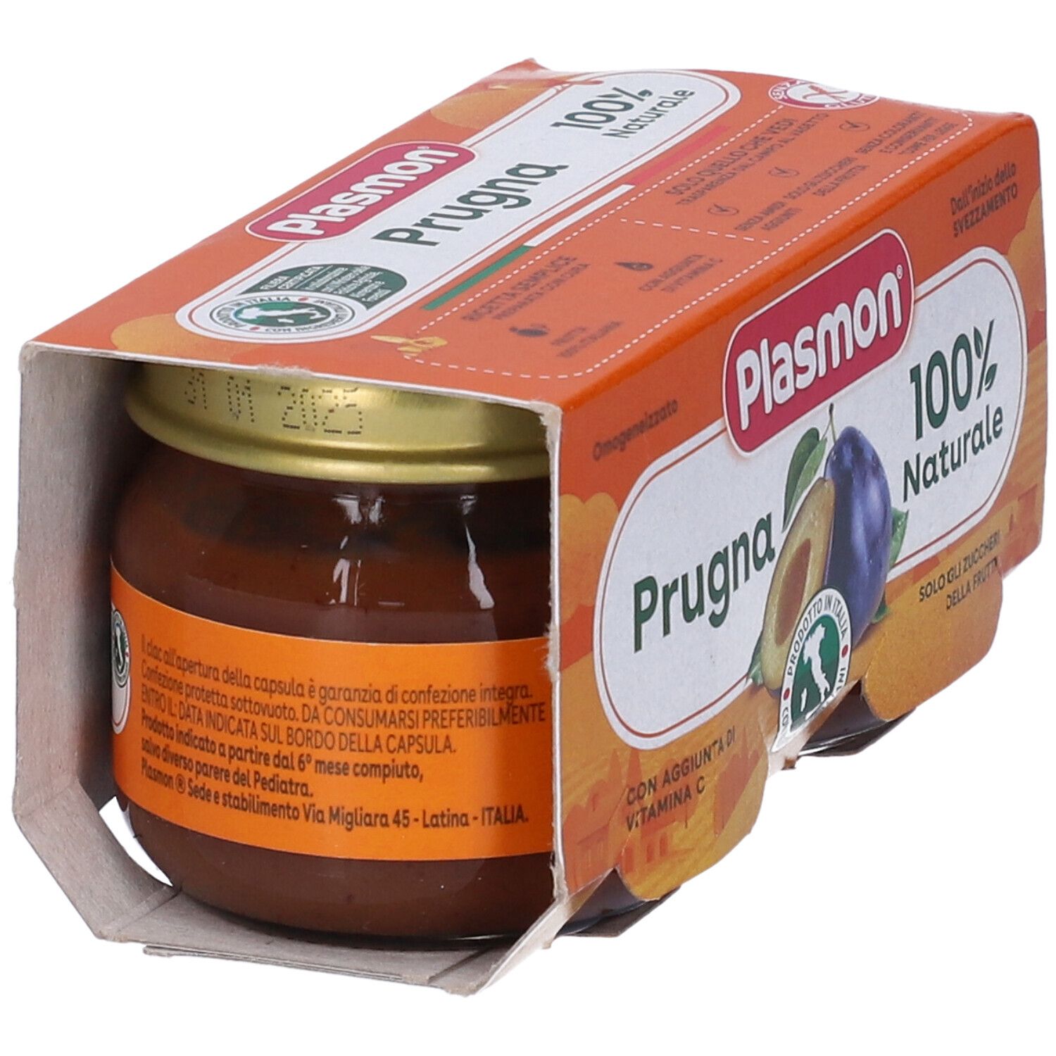 PLASMON OMOG PRUGNA 2X80G - Immagine 8