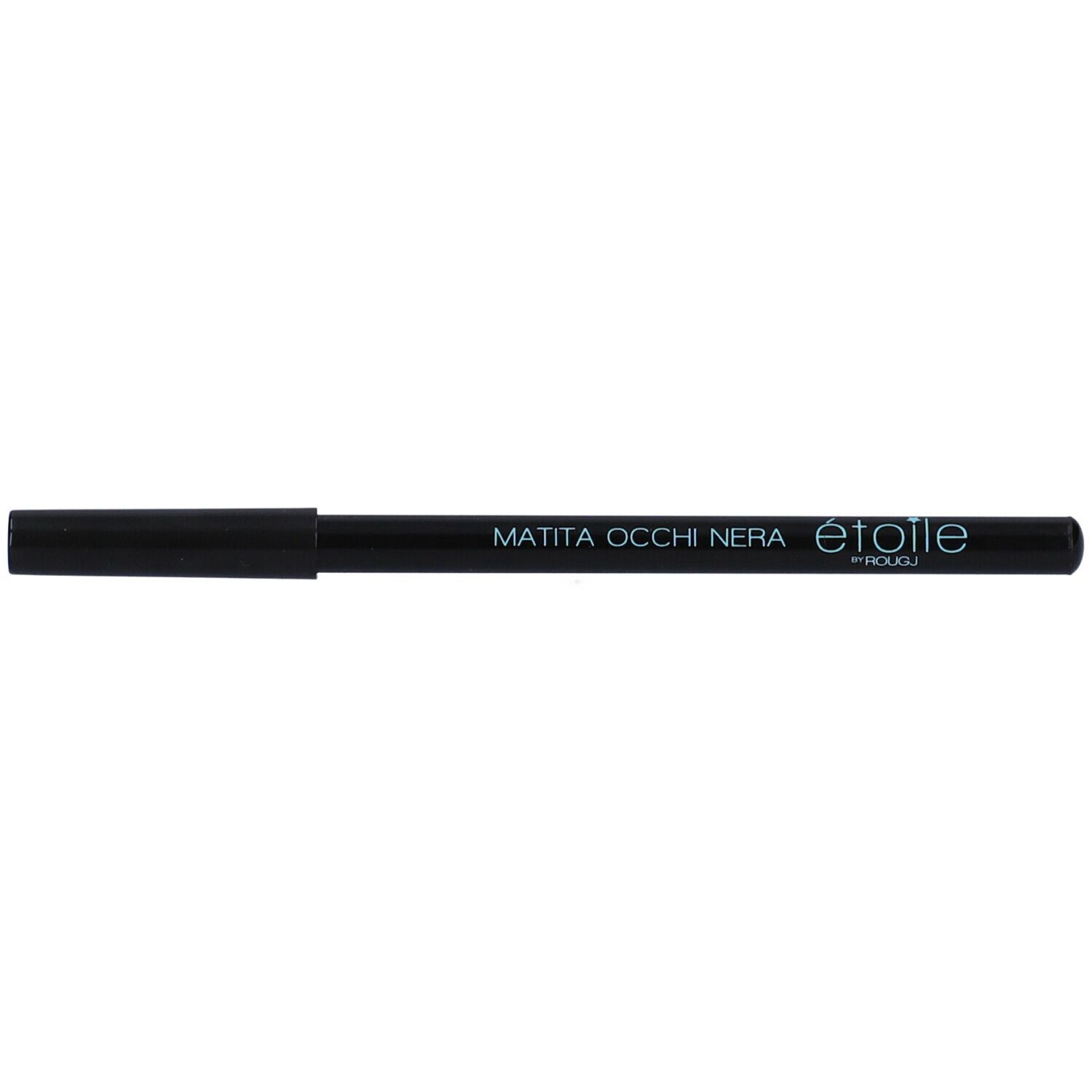 Crayon noir pour les yeux. Inscription: MATITA OCCHI NERA étoile by ROUGJ.