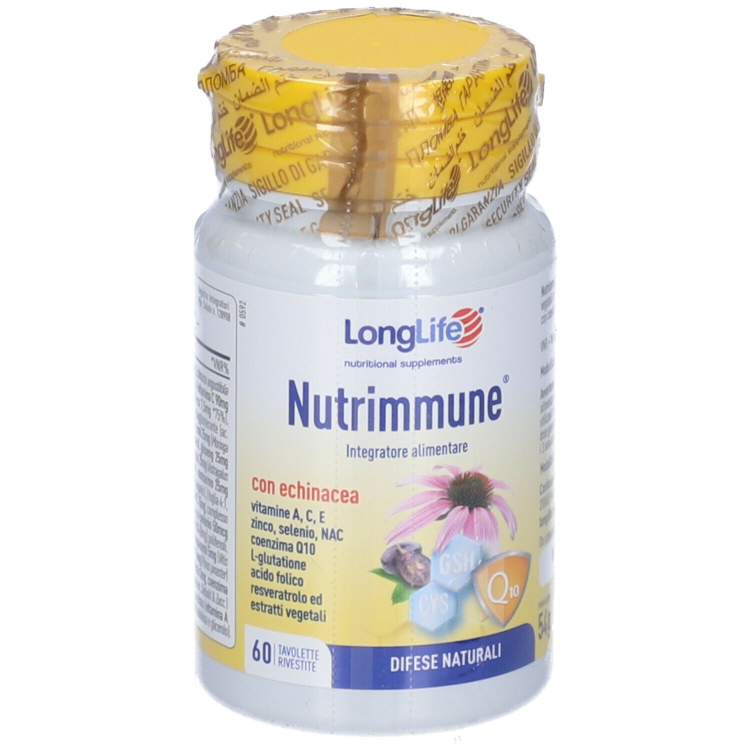 Longlife Nutrimmune 60 Tavolette - Integratore Immunostimolante - Immagine 4