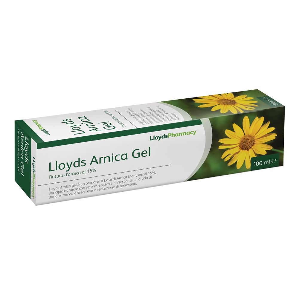 Lloyds Arnica Gel Tintura D'Arnica Al 15% 100 Ml