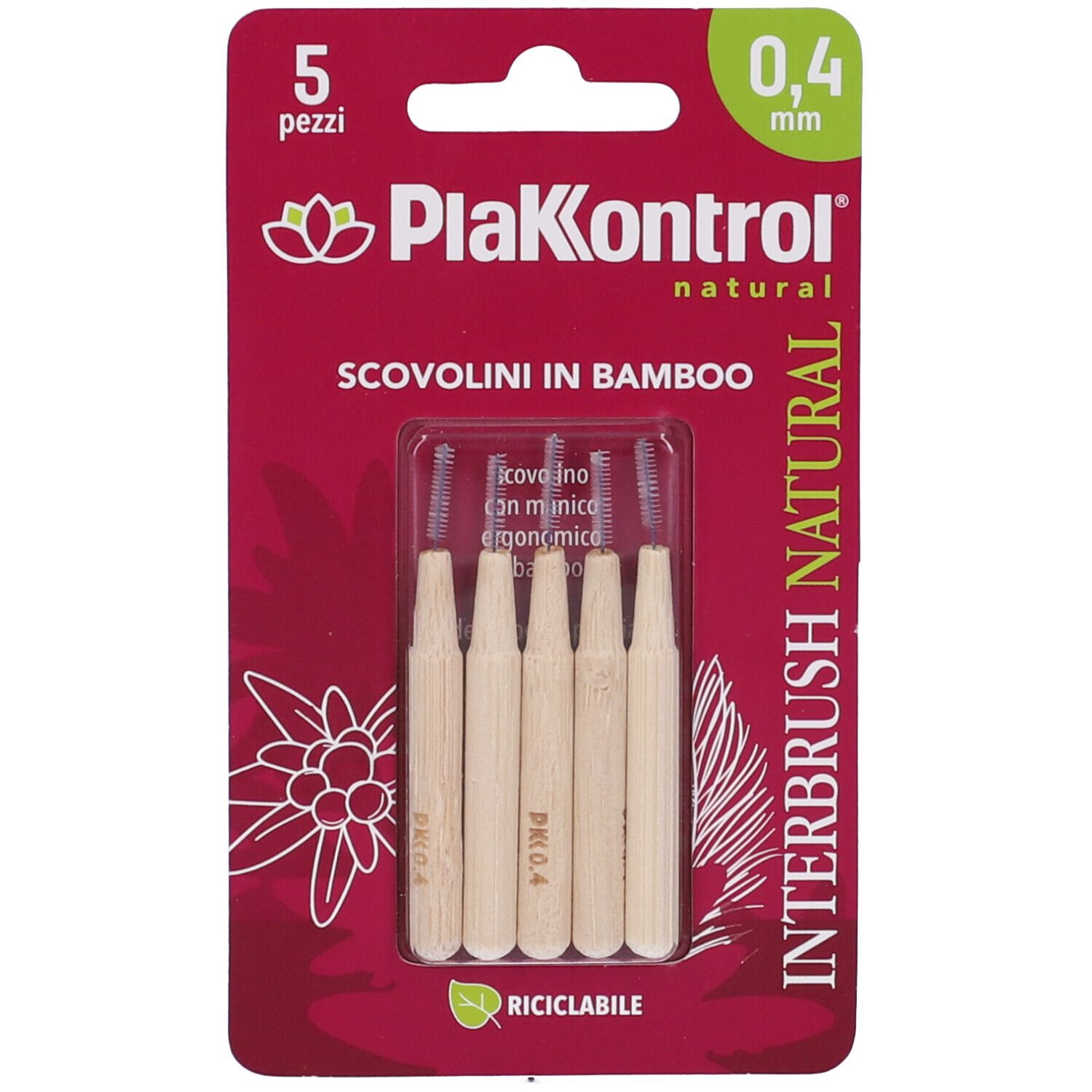 Plakkontrol Interbrush 0,4mm