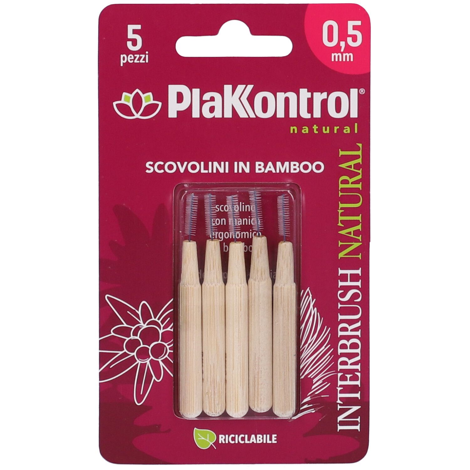 Plakkontrol Interbrush 0,5mm