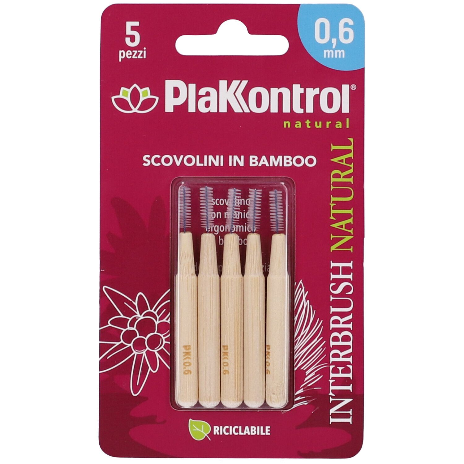 Plakkontrol Interbrush 0,6mm
