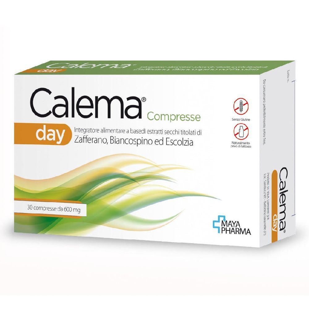 Calema Day Compresse Senza Glutine Naturalmente Privo Di Lattosio