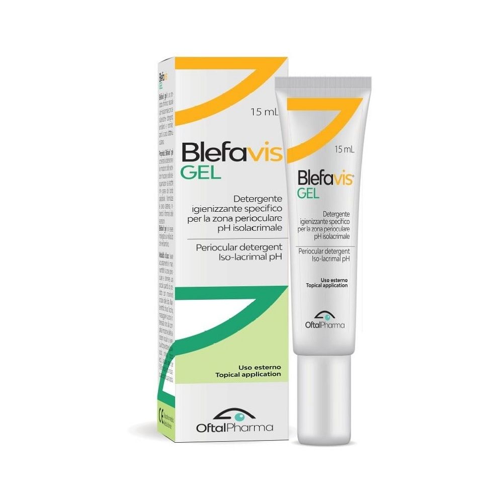 Blefavis Gel Gel Pulizia Palpebrale e Ciliare