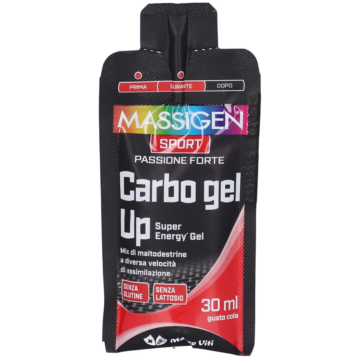 MASSIGEN Sport Carbo Gel Up Gusto Cola