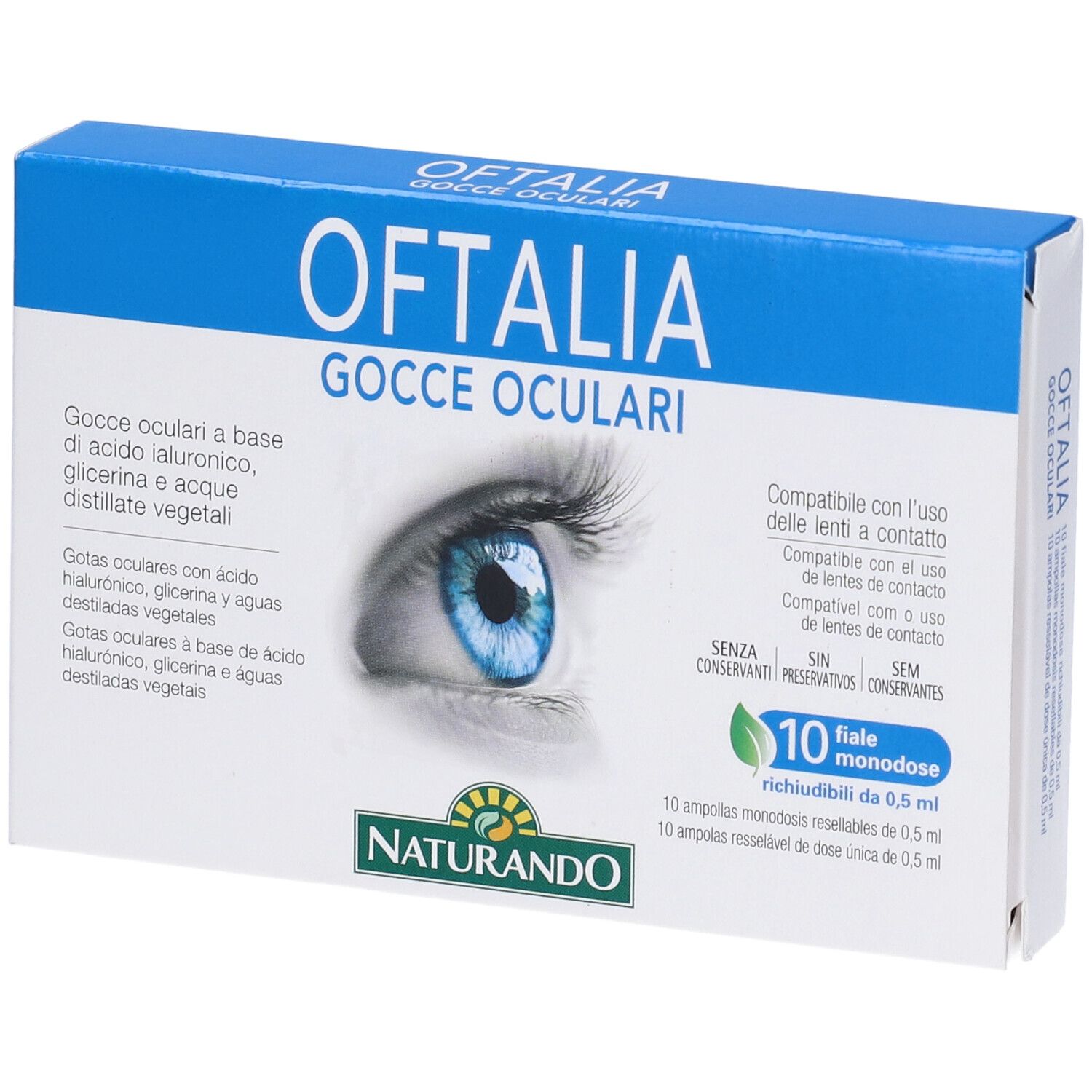 Oftalia Gocce Oculari 10F 10x0,5 ml Augentropfen