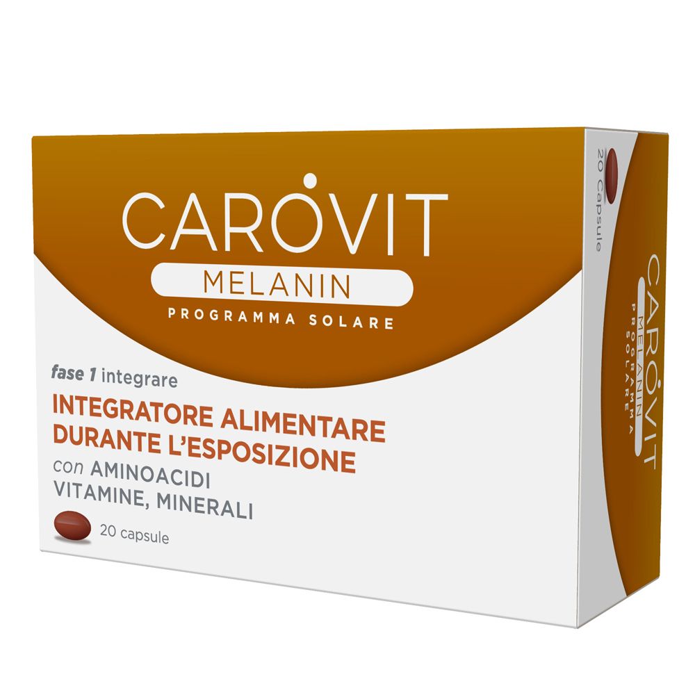 Carovit Melanin Solare 20Cps 15 g Kapseln