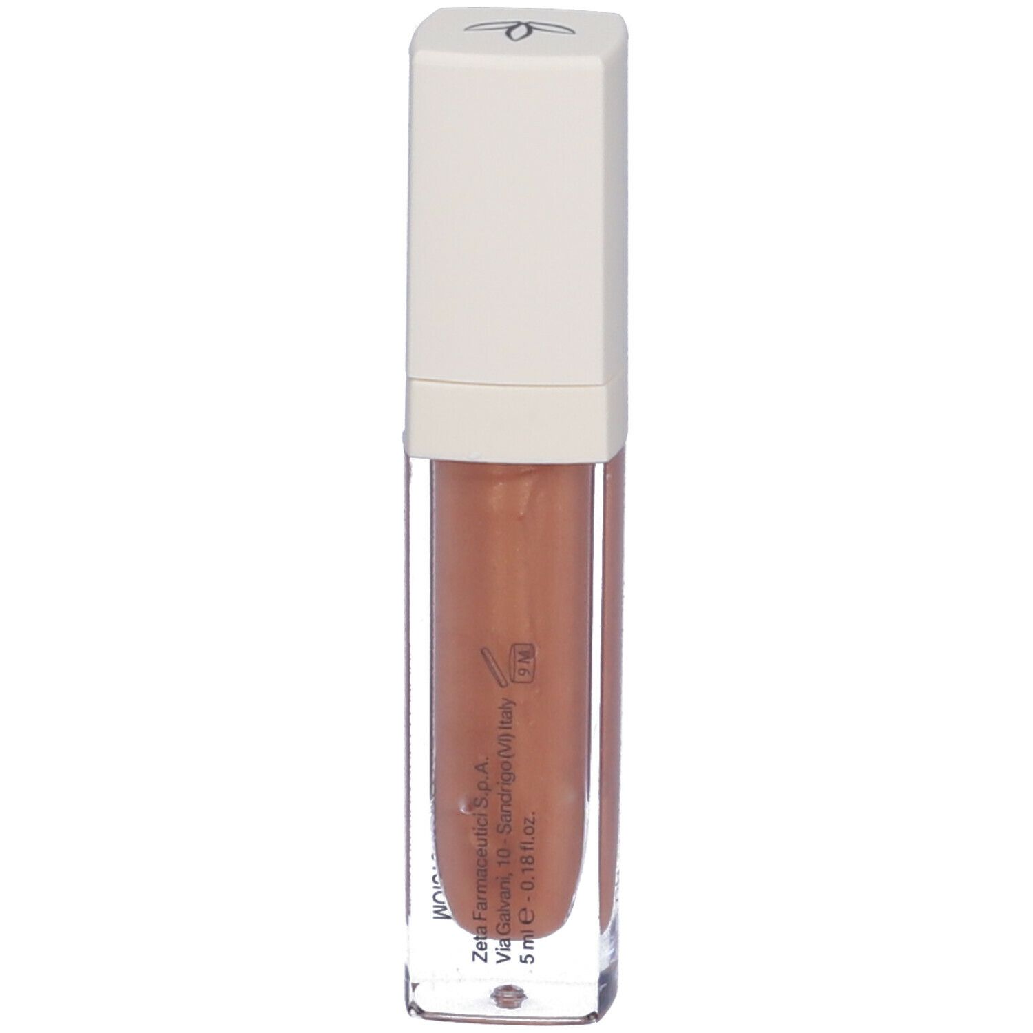 Confezione di lucidalabbra trasparente con tappo bianco. Scritta: Euphidra Dream Gloss, idratante e volumizzante.