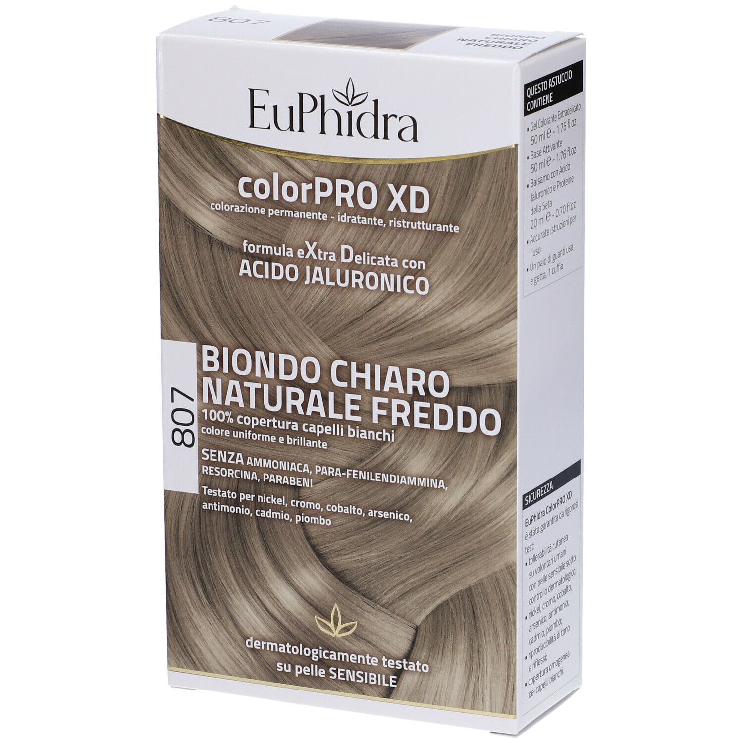 Euphidra ColorPRO XD Biondo Chiaro Naturale Freddo 807