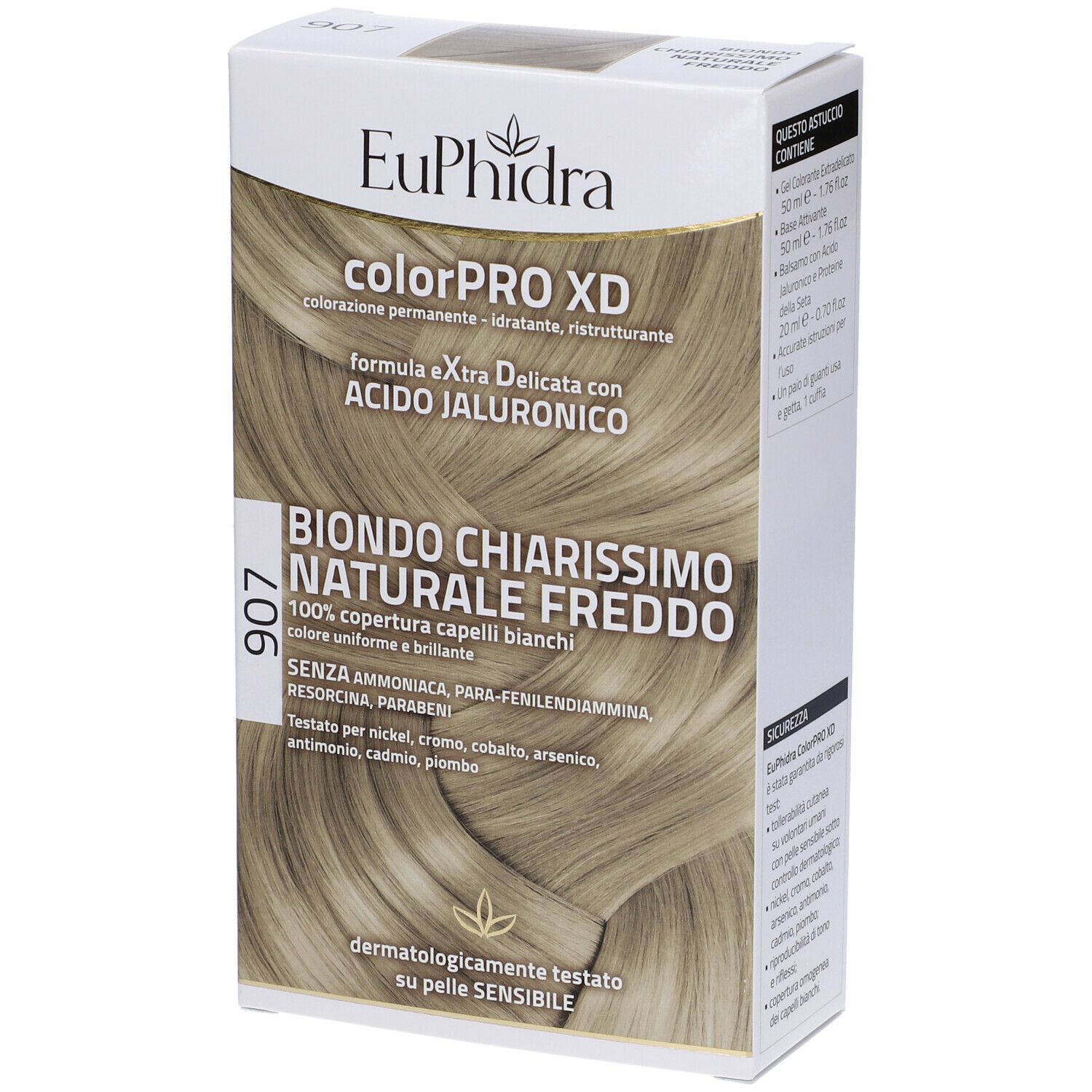 Euphidra ColorPRO XD Biondo Chiarissimo Naturale Freddo 907