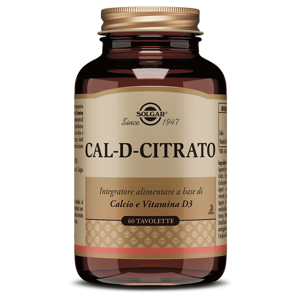 SOLGAR® CAL-D Citrato 87 g Compresse masticabili