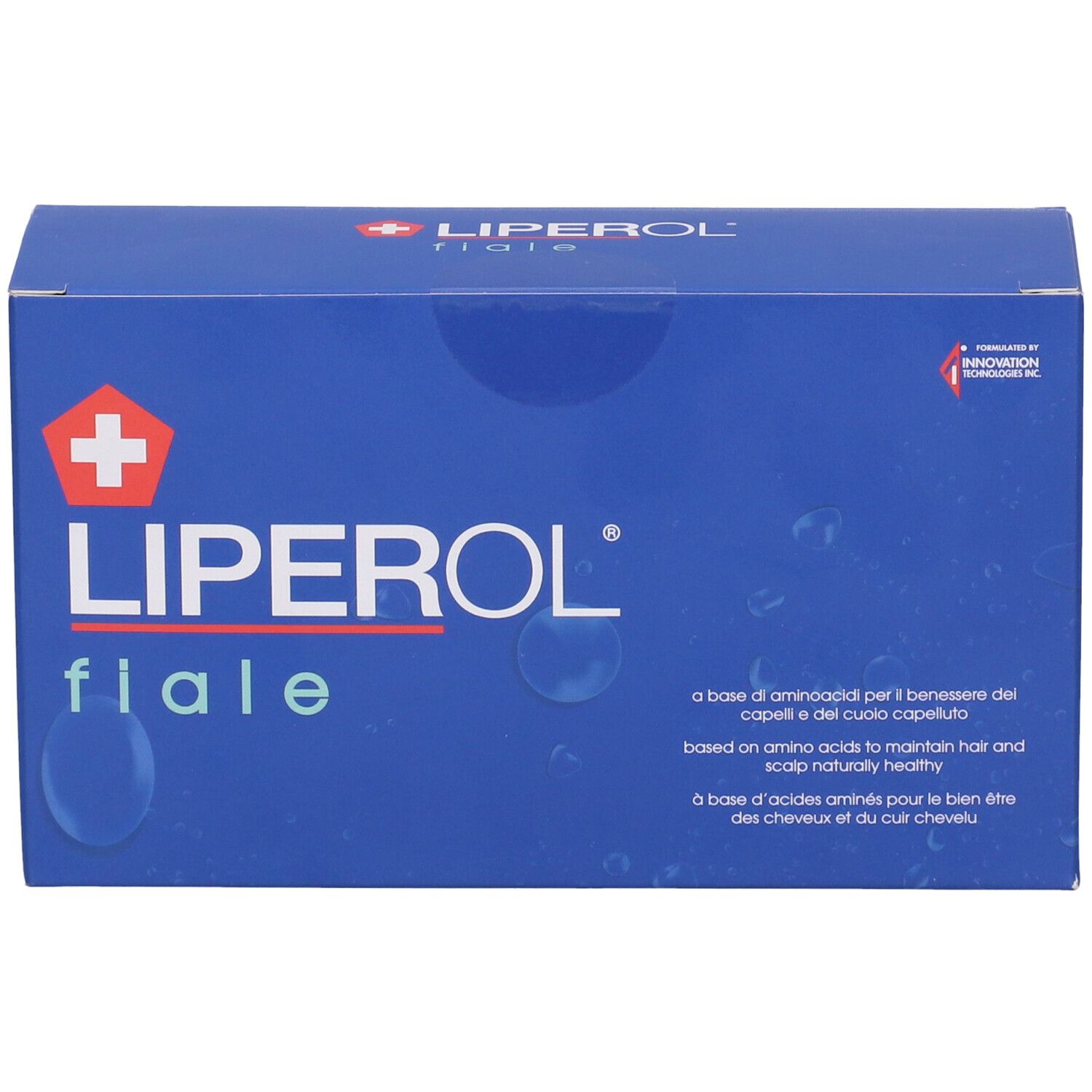 LIPEROL fiale Box mit Aminosäuren für Haar und Kopfhaut.