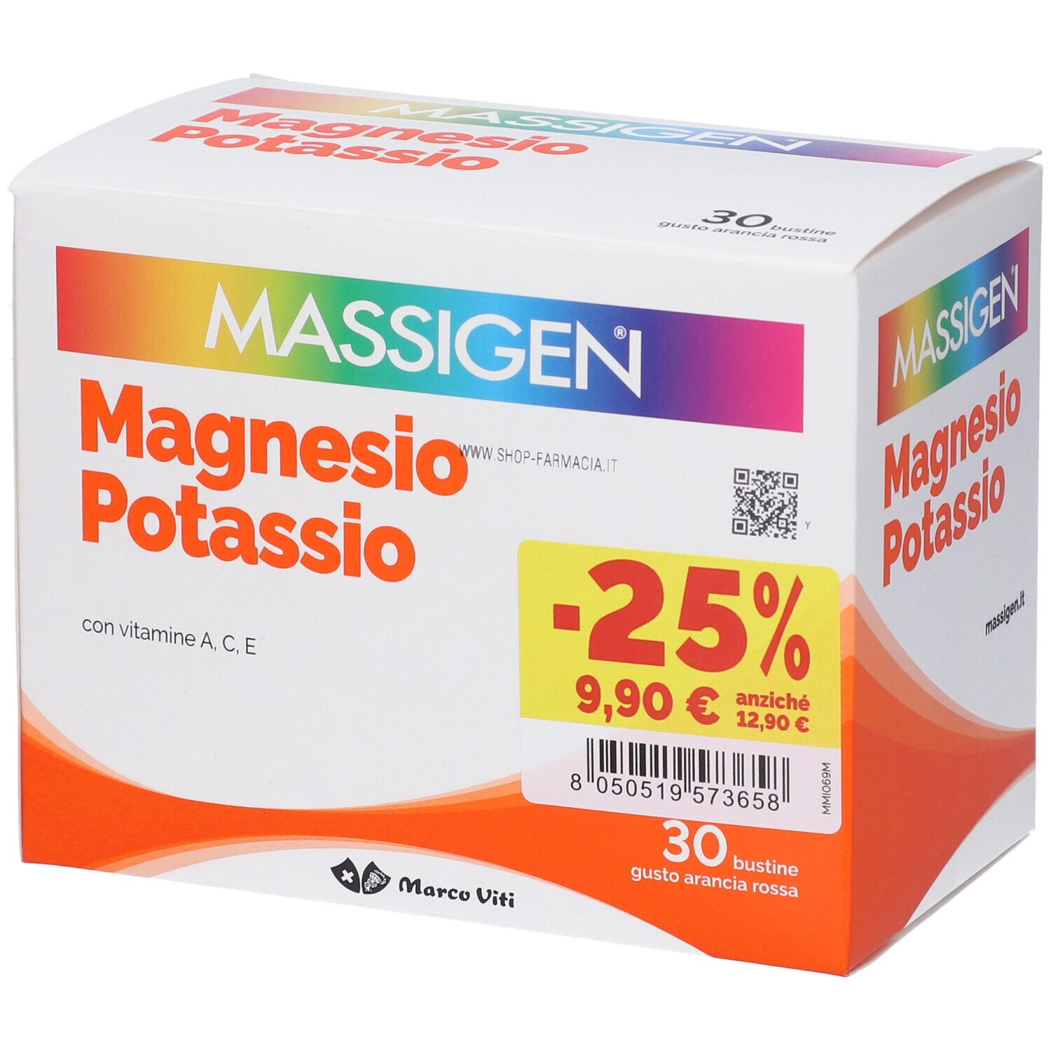 MASSIGEN® Magnesio Potassio Bustine