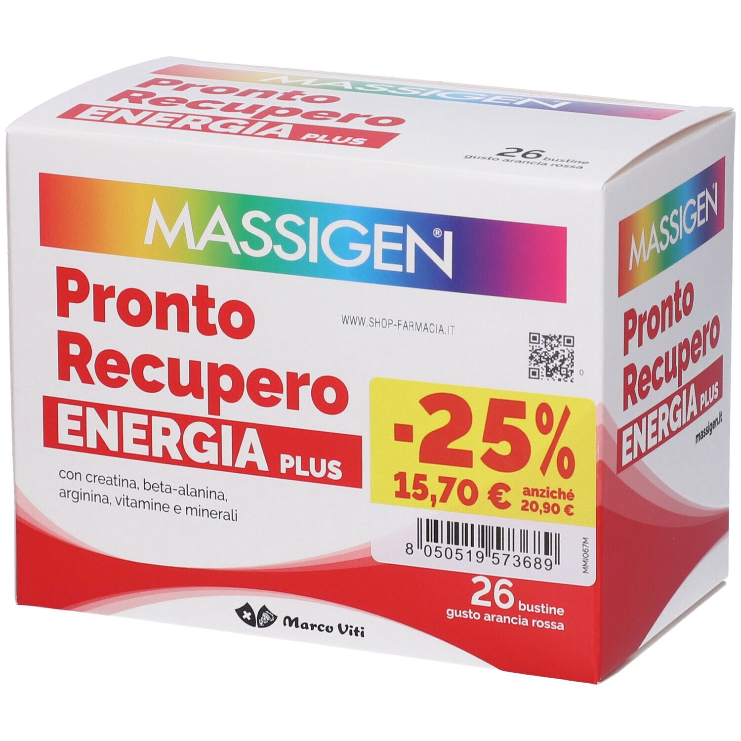 Massigen® Pronto Recupero Energia Plus Bustine PROMO