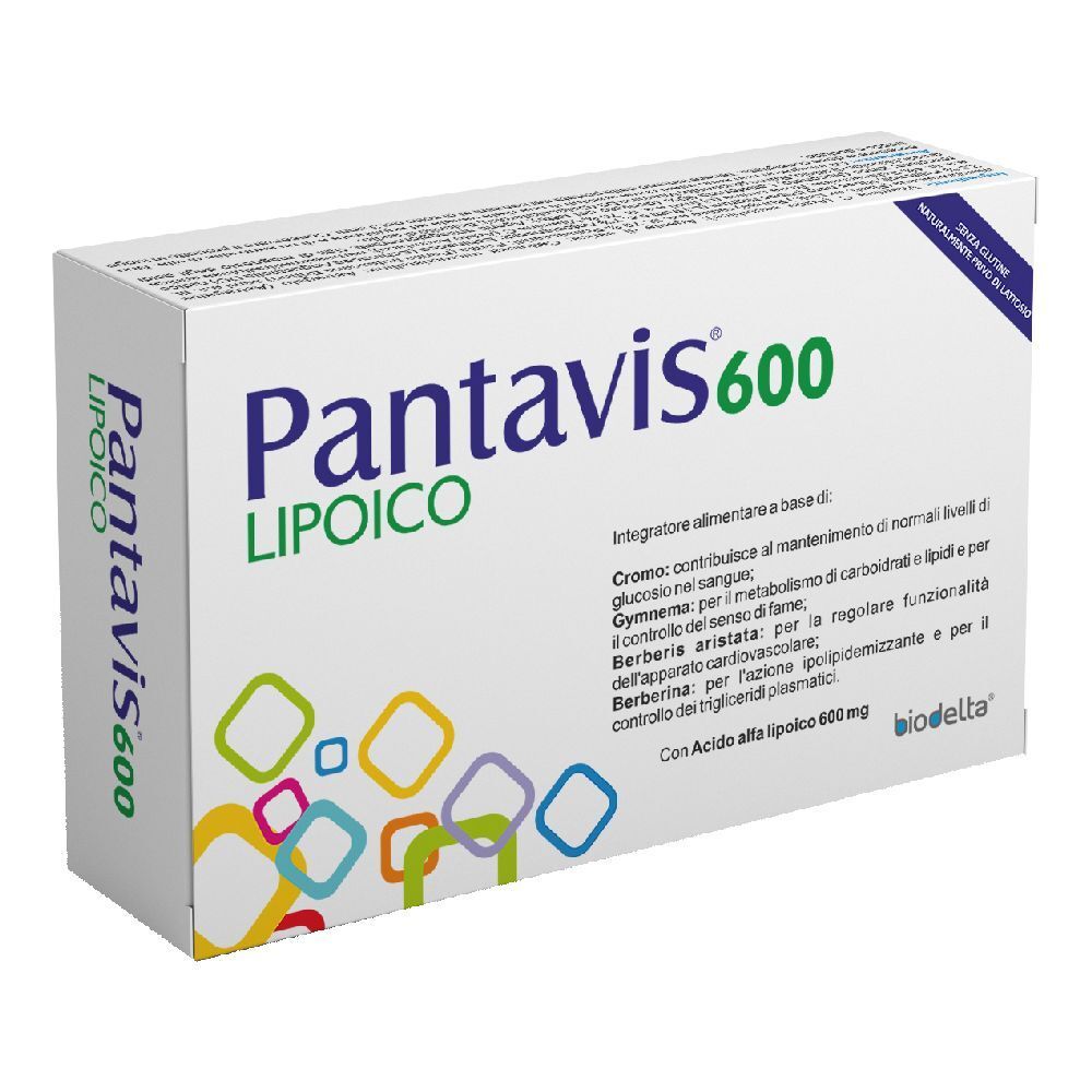 Biodelta Pantavis 600 Lipoico Compresse