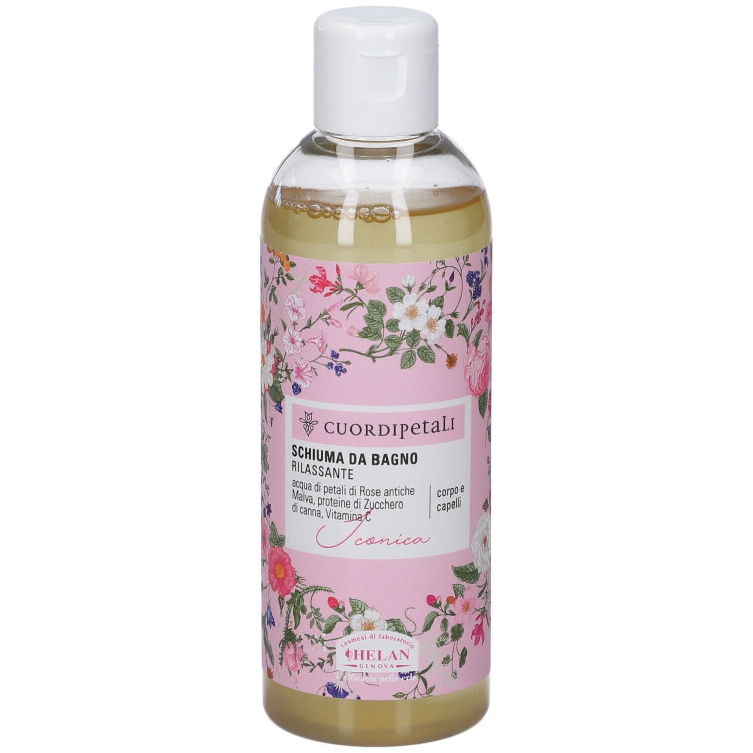 Helan Cuor Di Petali Iconica Schiuma Bagno Rilassante 210 Ml Da Bagno