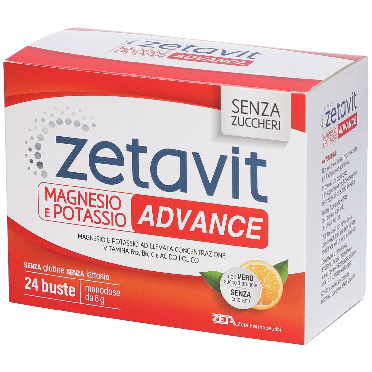 Image of Zetavit Magnesio e Potassio Advance Integratore Alimentare