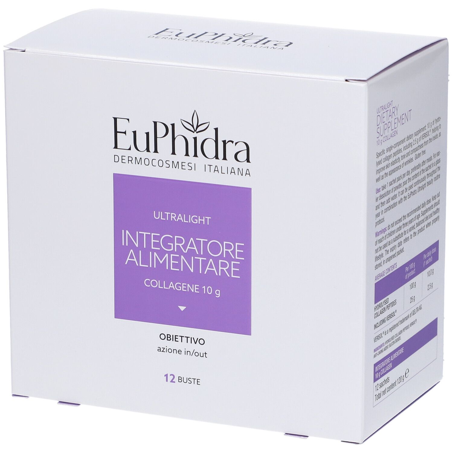 EUPHIDRA UL COLLAGENE 12BUST