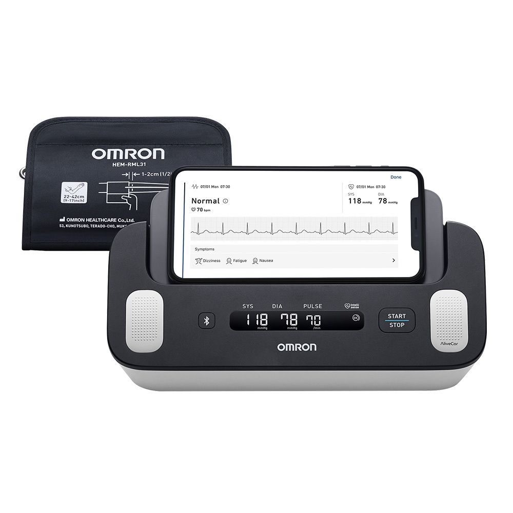 Omron Chiari Monitor Della Pressione Arteriosa E Monitor Ecg A Singola Derivazione - Immagine 10