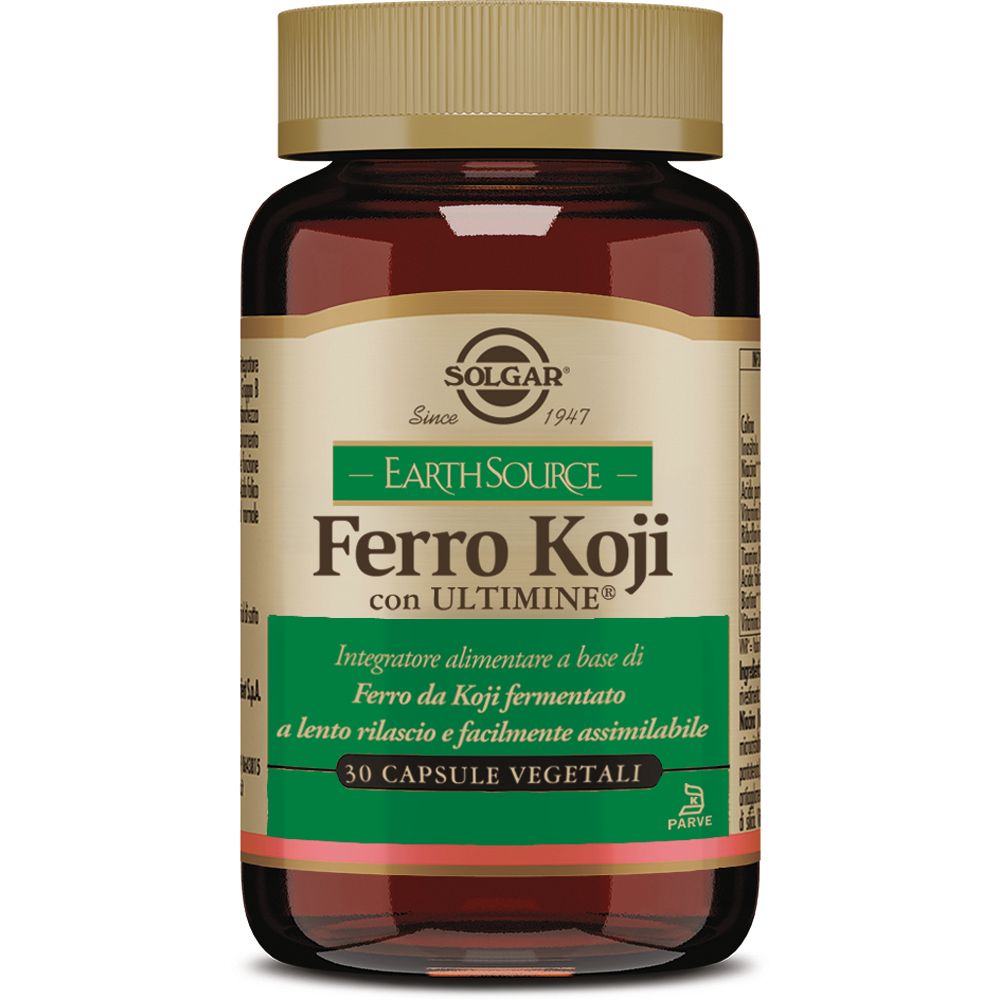 Solgar Ferro Koji 30 Capsule - Integratore Di Ferro - Immagine 3
