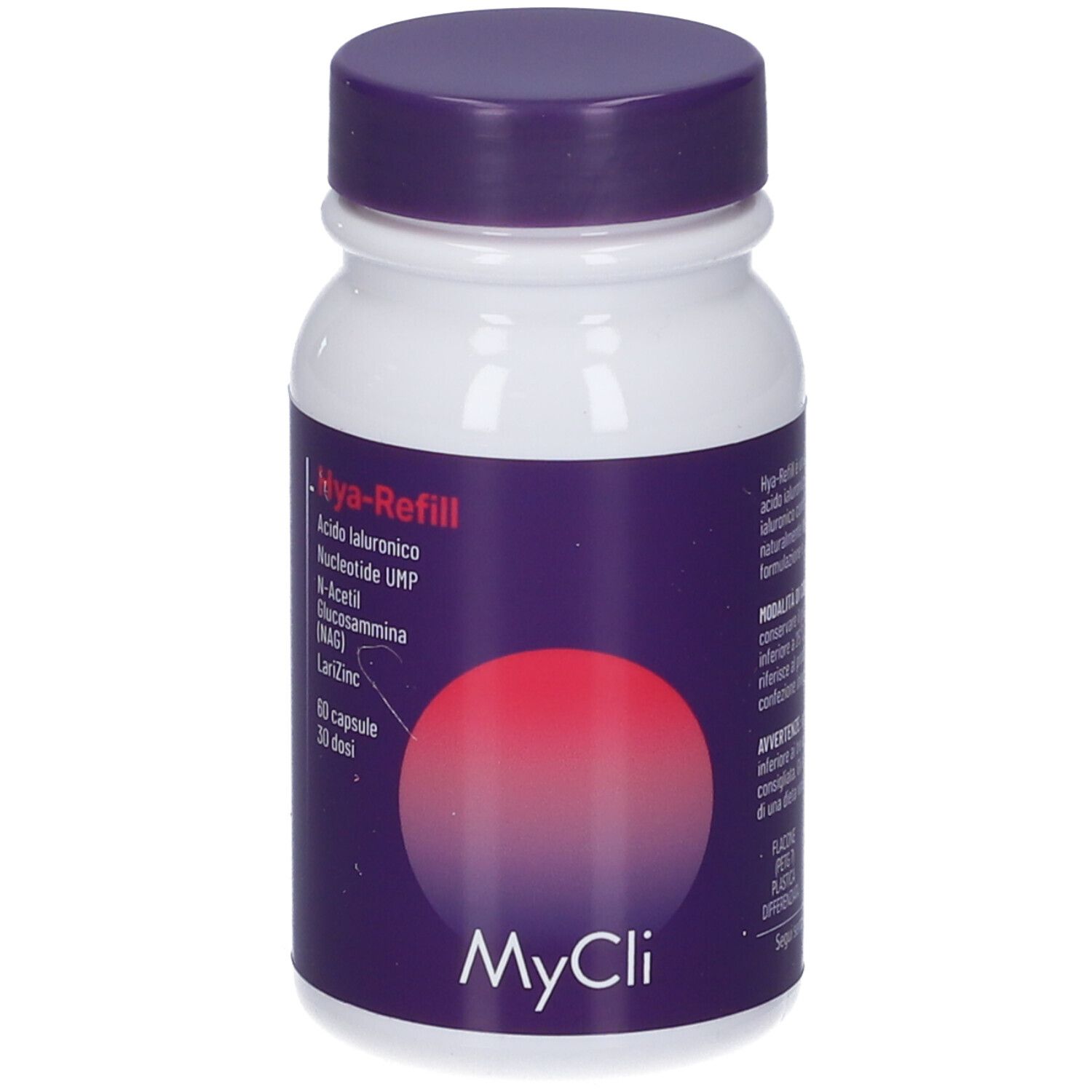MyCli Suplus Hya-Refill Integratore Alimentare Acido Ialuronico e Zinco