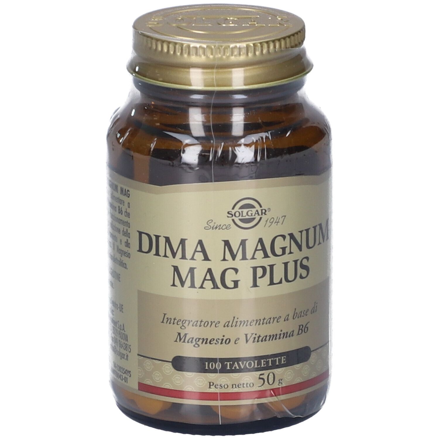 Solgar Sali Minerali Solgar® Dima Magnum Mag Plus 100 Pz Compresse Masticabili Bambino